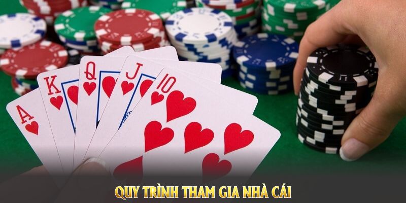 Quy trình tham gia nhà cái để chơi Poker SBOBET